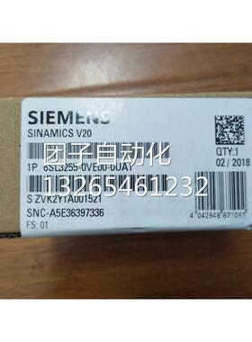 西门子变频器无滤波器6SL3255-0VE00-0UA1V20参数加载器驱动板询