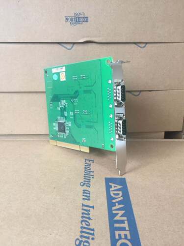 研华2端口RS-232/485含隔离PCI通讯卡PCI-1602B支持任何波特率询