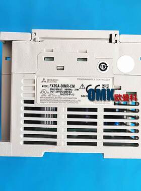 三菱PLC可编程控制器FX3SA-30MR/FX3SA-30MT-CM继电器输出AC电源