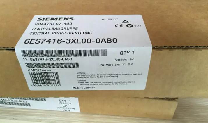 西门子 S7-400CPU 6ES7 416-3XL00-0AB0 CPU416F-2 中央处控制器