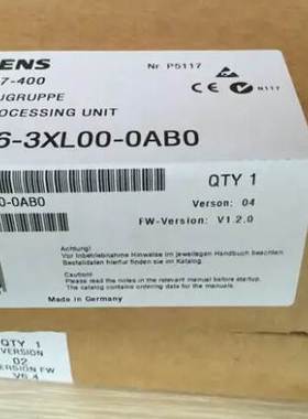 西门子 S7-400CPU 6ES7 416-3XL00-0AB0 CPU416F-2 中央处控制器