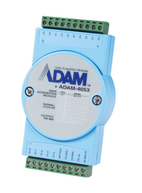 研华16通道隔离D/I输入模块ADAM-4053-AE有效距离500米询价