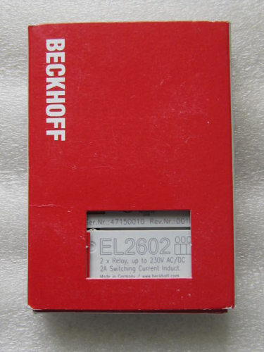 A079*4钻 全新 原装 进口德国倍福/BECKHOFF模块 EL2602 现货询价