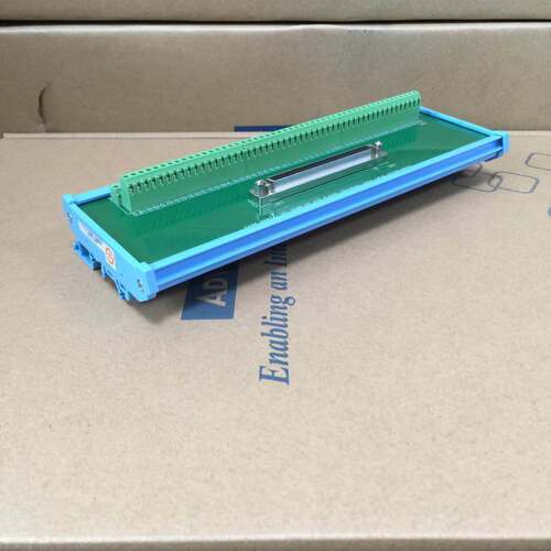 研华SCSI-100接线端子DIN导轨支架ADAM-39100支持100pi的工业应用