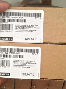 ！6ES7 392-1AM00-0AA0 S7-300PLC前连接器40针 6ES7392-1AMOO-OA