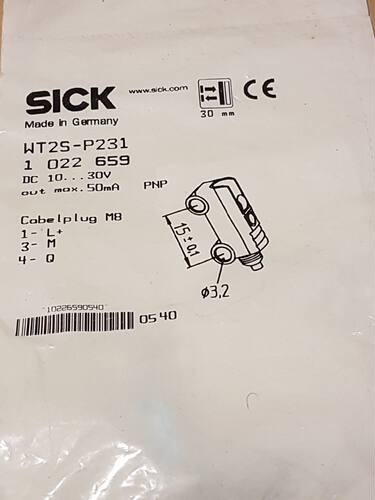 sick全新原装WT2S-P231（1022659）现货！询价