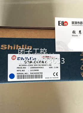 ！台湾士林 驱动器 SDE-040A2-P 正品询价