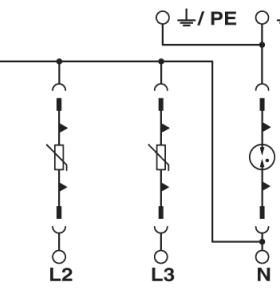 菲尼克斯防雷器电涌保护器 - VAL-MS 230 IT/3+1 - 2858548正品询