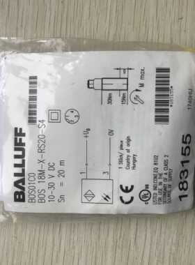 BOS01C0 BOS 18M-X-RS20-S4 全新原装 巴鲁夫 实物照片询价