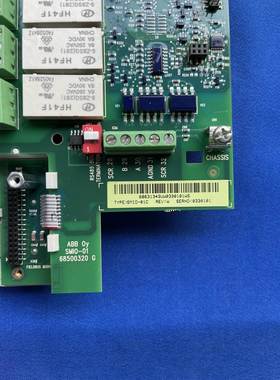 ABB变频器ACS510系列CPU板端子信号控制io主板SMIO-01C和OMIO询价
