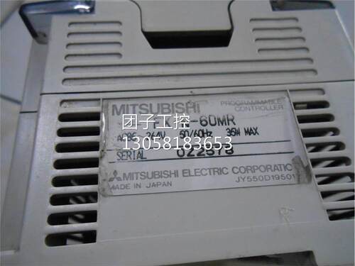 ￥拆机三菱原装PLC FX1N-60MR 询价