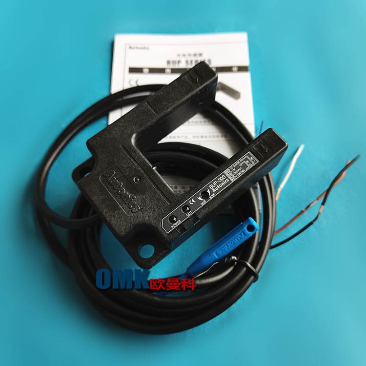 销售奥托尼克斯U型光电开关BUP-30S对射型槽宽30mm传感器现货询价