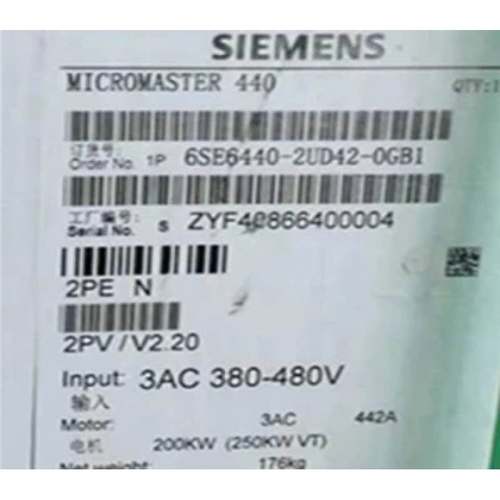 变频器6SE6440-2AD32-2DA1 6SE6440-2ud32-2DA1/db1询价