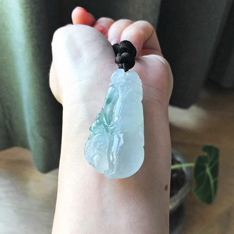 老坑A货翡翠花生福瓜青蛙蝙蝠