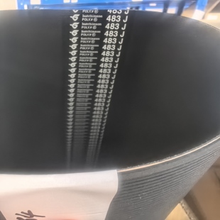 橡胶多楔带 3PJ483 哈金森皮带 滚筒输送线配套 多沟带 按需裁切