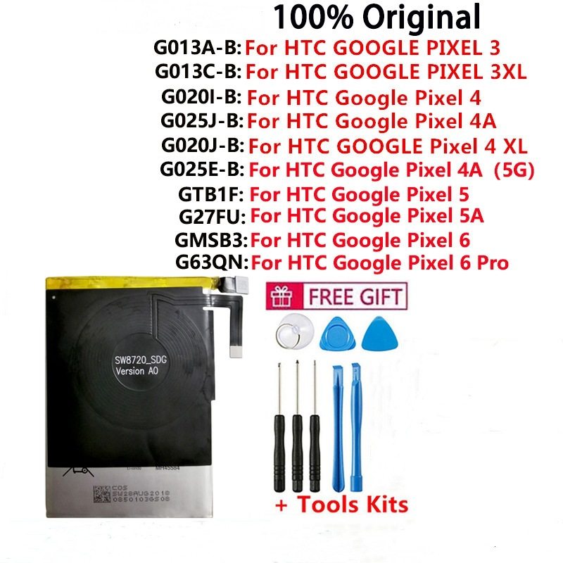 原装新电池适用于HTC谷歌Pixel 7 Pixe4XL 6A原电芯8pro 送工具