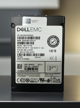 戴尔1.92T 24G SAS MZ-ILG1T90 PM1653 0NRR34