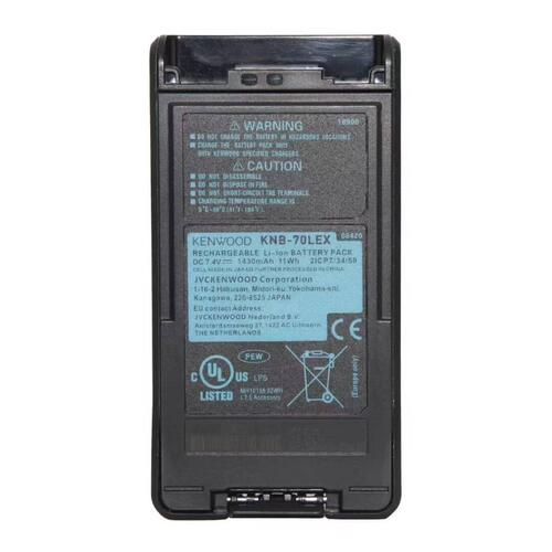 建伍KNB-70LEX防爆电池 建伍氢气级防爆对讲机NX-230EX  NX-330EX