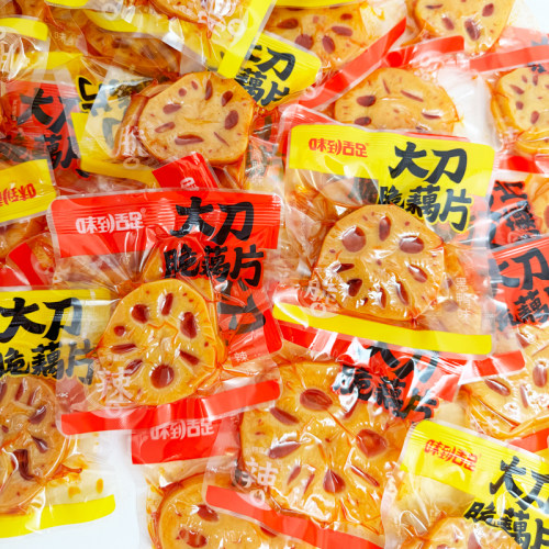 大刀脆藕片香辣脆藕独立包装