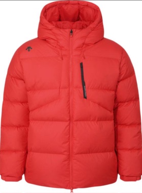 迪桑特DESCENTE连帽拉链长袖通勤短款羽绒服 男款SQ321SDJ94