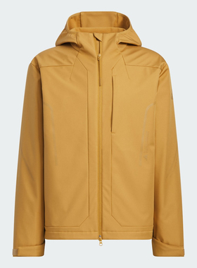 Adidas阿迪达斯运动休闲拒水防泼连帽夹克外套JZ1149JZ8413JZ8415