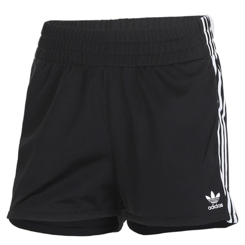 Adidas阿迪达斯三叶草女裤新款运动裤透气跑步健身休闲短裤FM2610