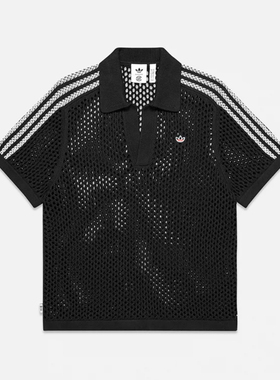 Adidas三叶草CLOT陈冠希Jennie网状POLO短袖JE9593 JF4267 JC5308