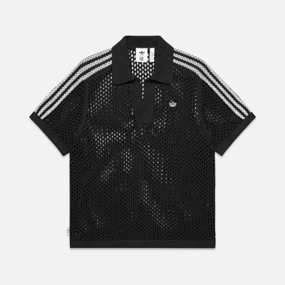 Adidas三叶草CLOT陈冠希Jennie网状POLO短袖JE9593 JF4267 JC5308