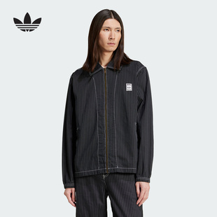 adidas阿迪达斯新款条纹系列男梭织夹克翻领外套JP4485 JP4481