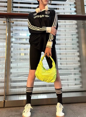 Adidas三叶草云朵包小巧便携收纳运动休闲拎包IX5256IX5255IX5254