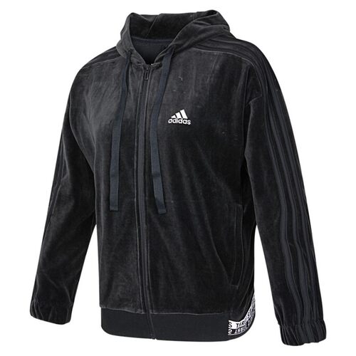 Adidas阿迪达斯外套女 运动服休闲防风连帽上衣夹克HG1845 HG1836
