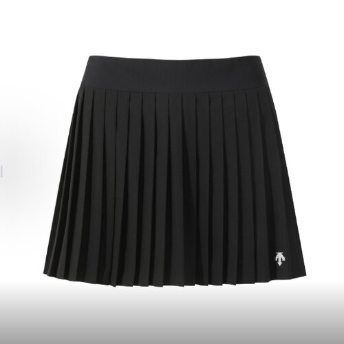 迪桑特LOGO百褶休闲短裙裤女款