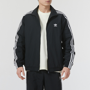 adidas官方外套男夹克三叶草休闲立领运动服 IT2491 IT2495