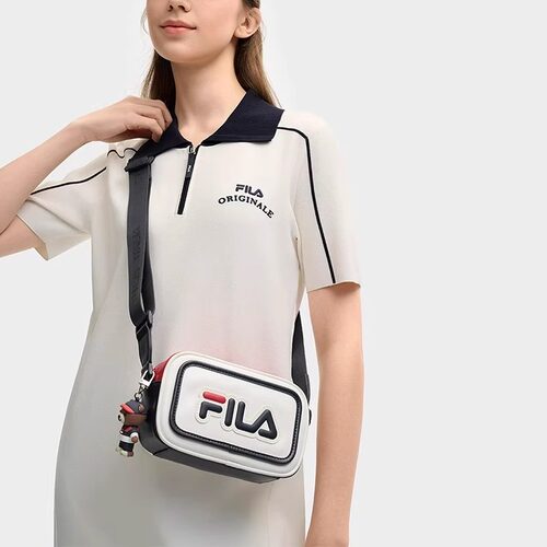 斐乐/FILA女士单肩包时尚百搭25新款小方包休闲斜挎包F13W529161F