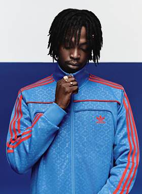 adidas阿迪达斯三叶草 贝克汉姆系列运动休闲复古夹克外套 JM6288