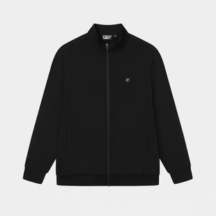 上衣 商务休闲立领针织长袖 F11M523501F 斐乐男夹克外套 FILA