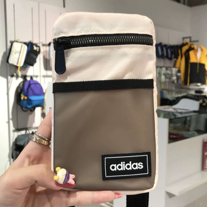 Adidas阿迪达斯官方正品男女迷你单肩包斜挂包零钱包收纳包GE6141