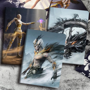 和平精英iPadPro2024保护套air711寸墨龙九天10代吃鸡mini3456红装 木乃伊10.2平板壳苹果789代适用小米平板56