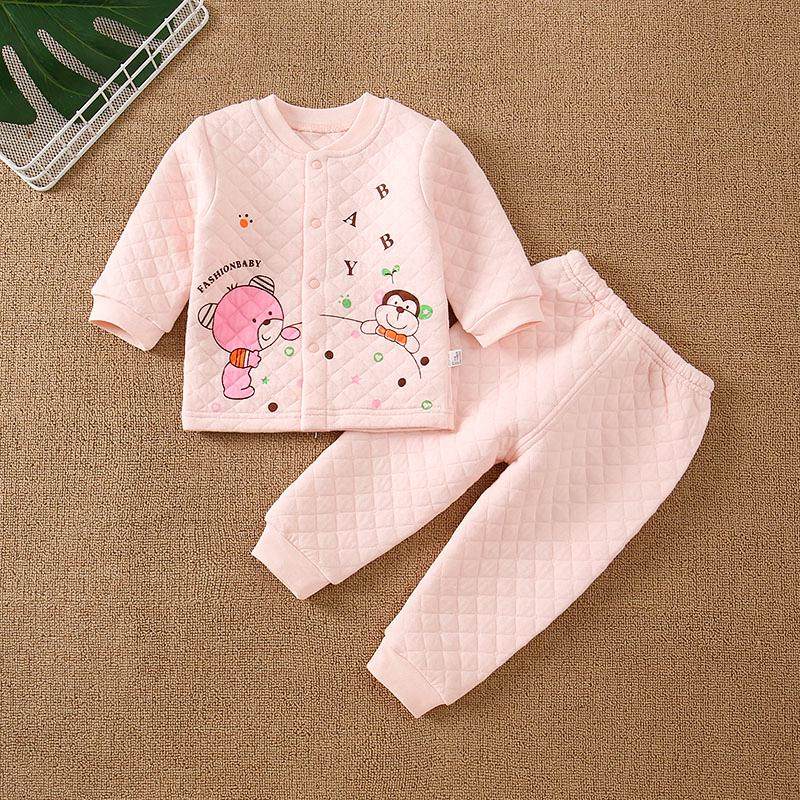 秋冬季加厚宝宝保暖内衣套装开衫婴儿秋衣秋裤两件套新生儿夹袄套,童装/婴儿装/亲子装,内衣套装,淘宝优惠券,粉丝福利购,淘宝优惠卷