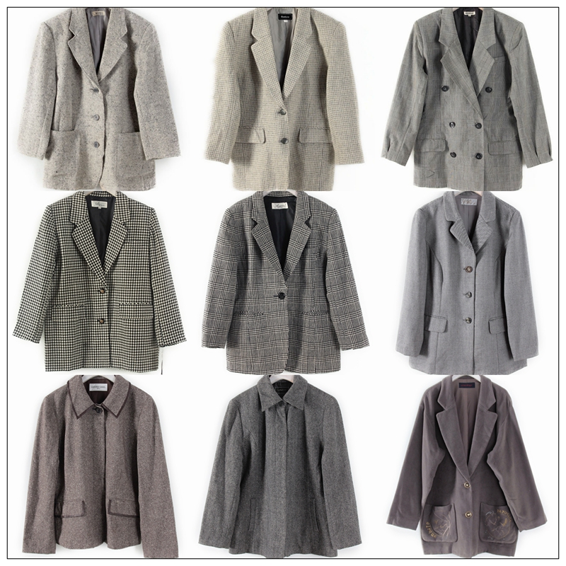 vintage日本制孤品羊毛西装外套