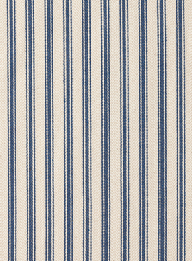 GIRONES西班牙提花蓝色米色红色条纹窗帘布沙发布软装布料面料