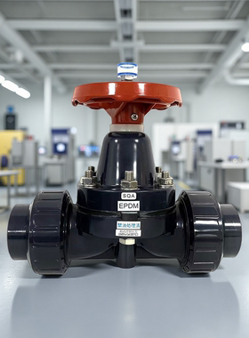 SEKISUI日本积水可玲ESLON进口cleanpvc超纯水手动隔膜阀法兰式