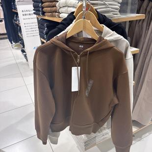 日本优衣库代买本土版速干连帽卫衣外套2025秋季新款479603