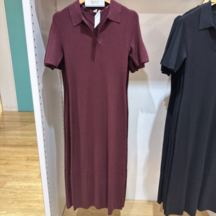 日本 优衣库 正品 代买 可洗式水手领Polo连衣裙 485266