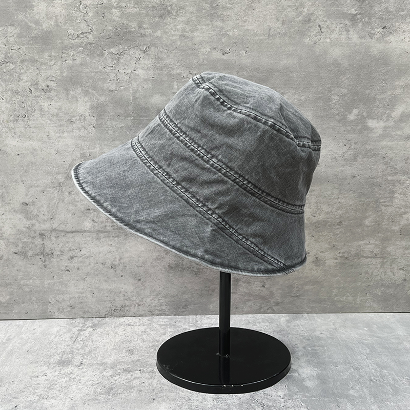 不规则沿洗水棉渔夫帽女舒适透气