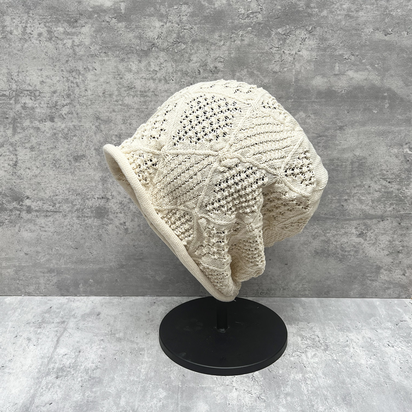 大头围镂空针织帽女包头冷帽秋季显脸小套头帽慵懒风复古堆堆帽子,服饰配件/皮带/帽子/围巾,帽子,淘宝优惠券,粉丝福利购,淘宝优惠卷