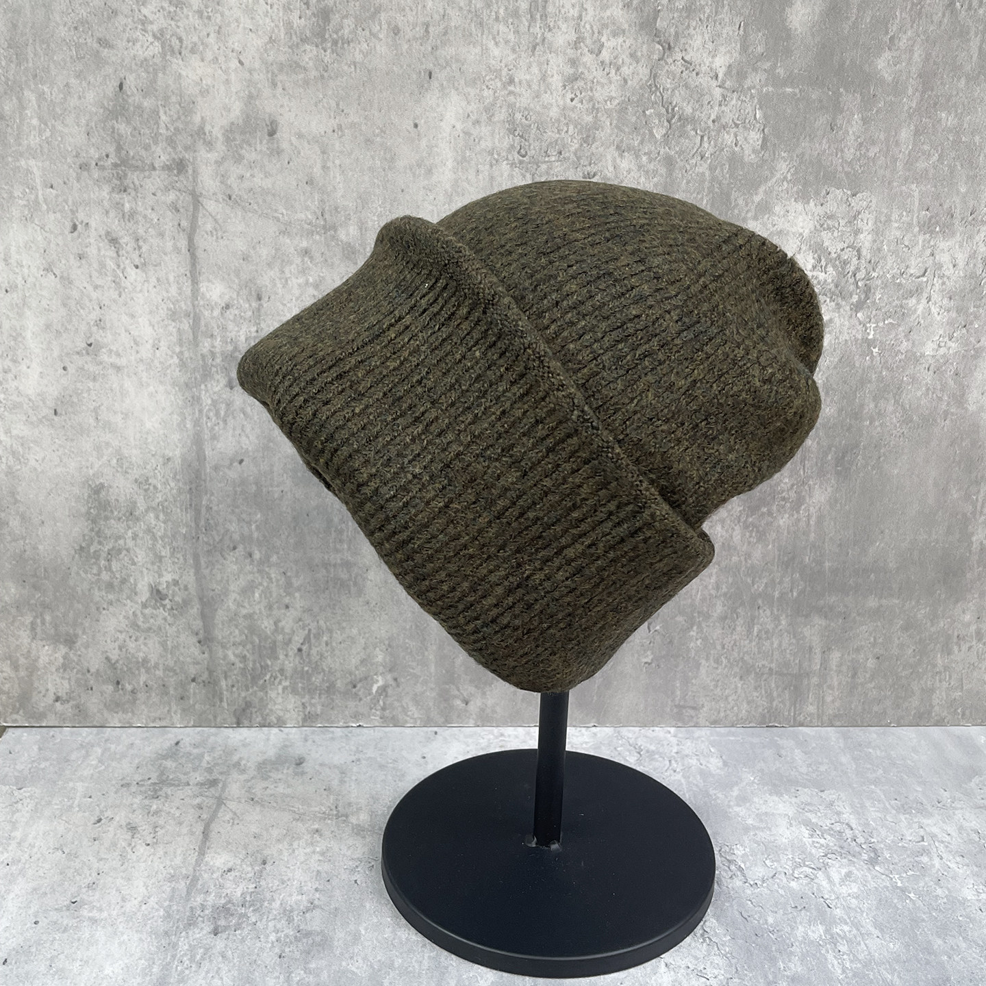 高品质大头围细软针织帽毛线帽