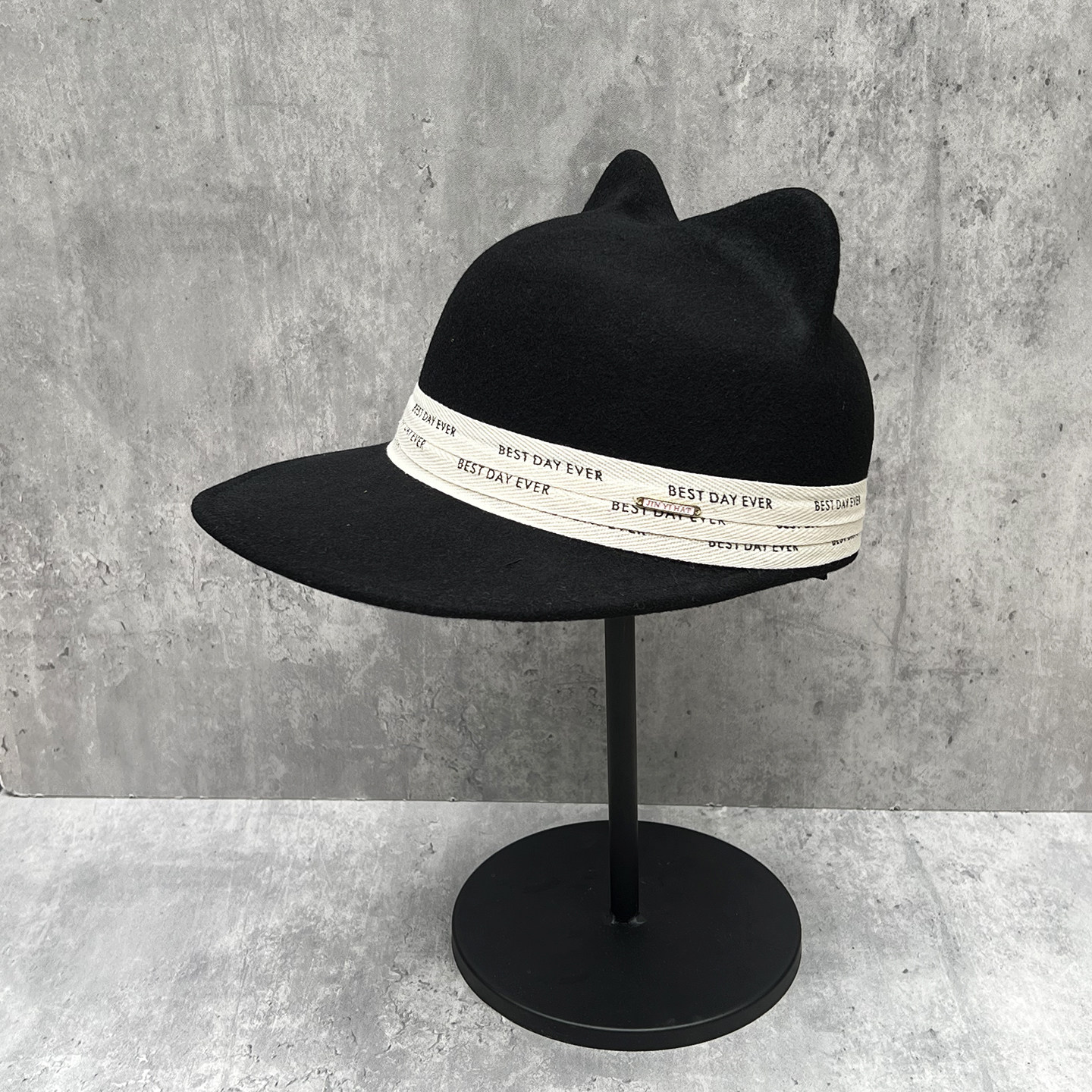 小香风格减龄猫耳朵马术帽骑士帽