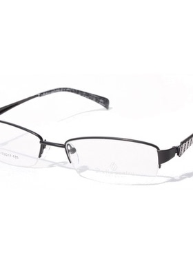 清仓特价【凯洛诗】金属半框 近视镜 时尚镜架 近视架21069 黑架