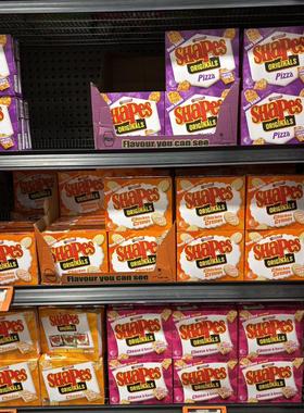 新西兰直邮雅乐思 Arnott's Shapes 薄脆芝士饼 175g 4件包邮